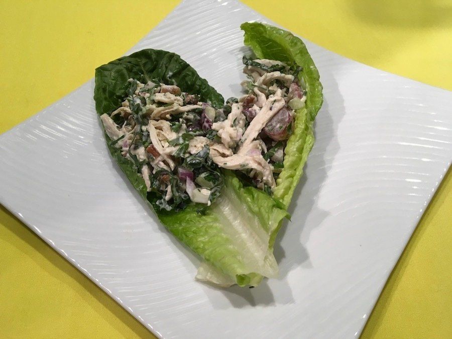 Pecan Chicken Salad Wraps